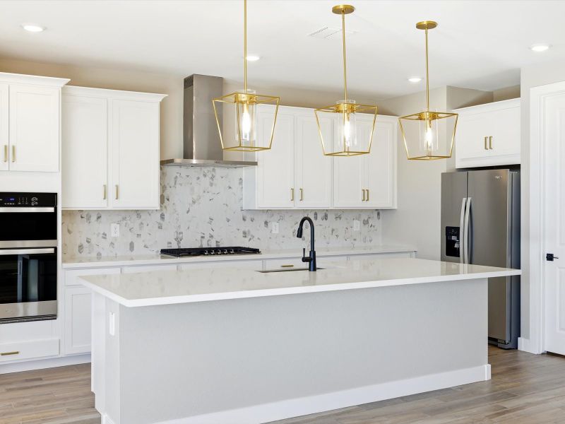 Furnished interior view inside a new home in Paloma Creek - Signature Series, Surprise (Image 5).