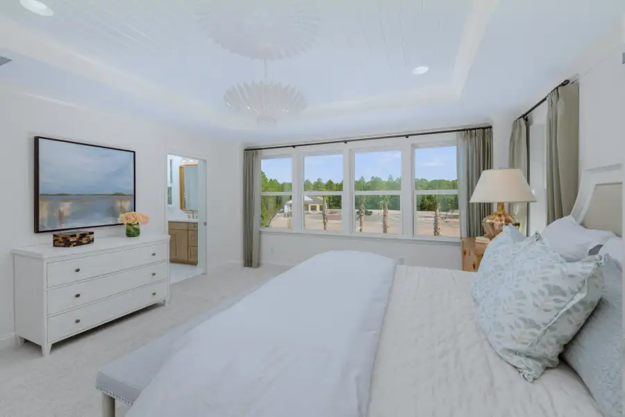 Representative furnished interior of a home built from the Liberty by Riverside Homes in Mariposa at EverRange, Jacksonville (Image 42).