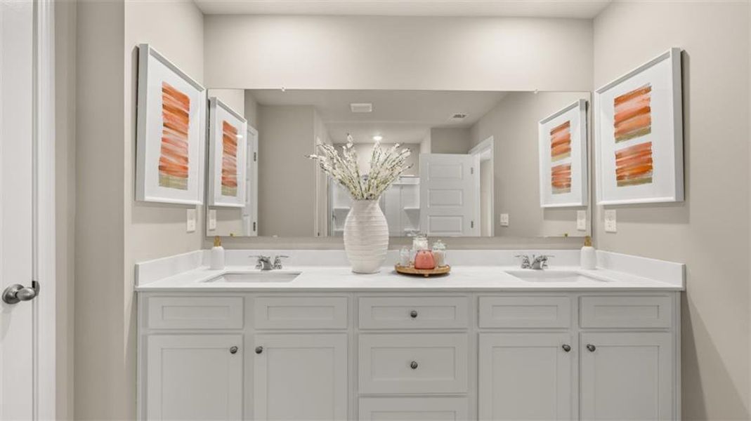 Furnished interior view inside a new home in Brookland Commons, Monroe (Image 11).