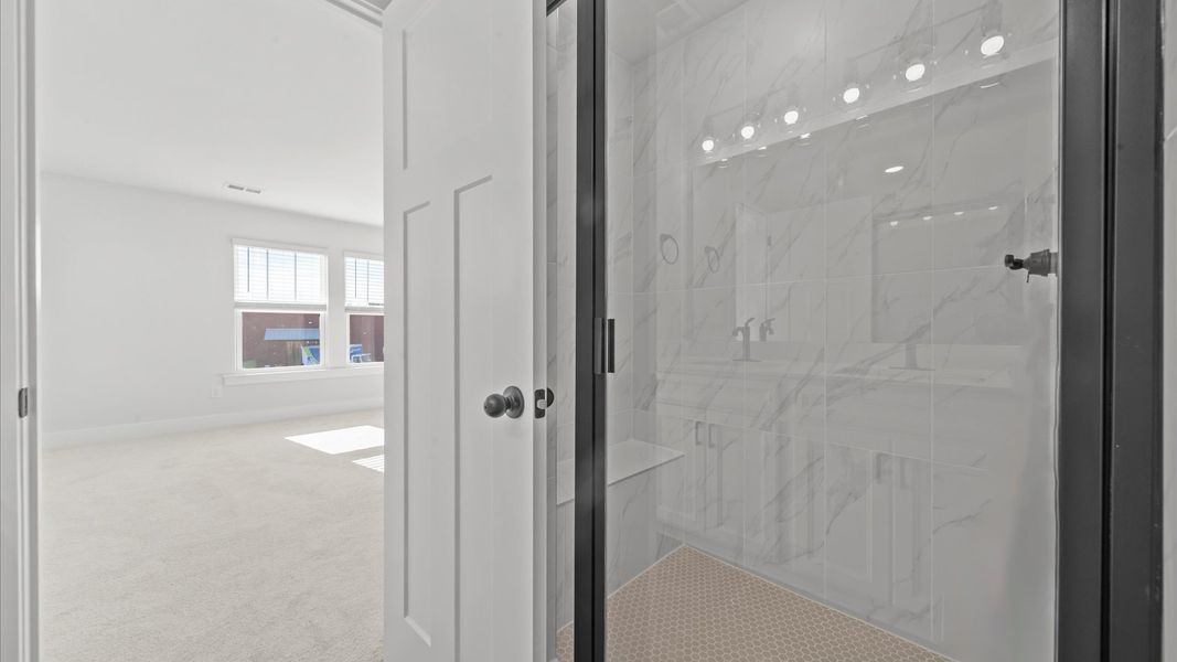 Furnished interior view inside a new home in Gresham Station, Simpsonville (Image 24).