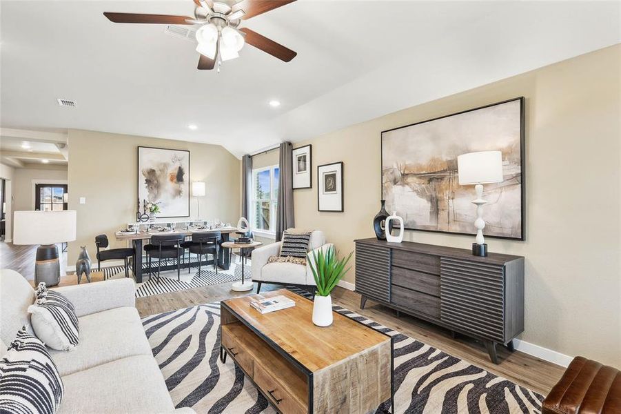 Furnished interior view inside a new home in Simpson Crossing, Princeton (Image 15). Furnished interior view inside a new home in Simpson Crossing, Princeton (Image 15).