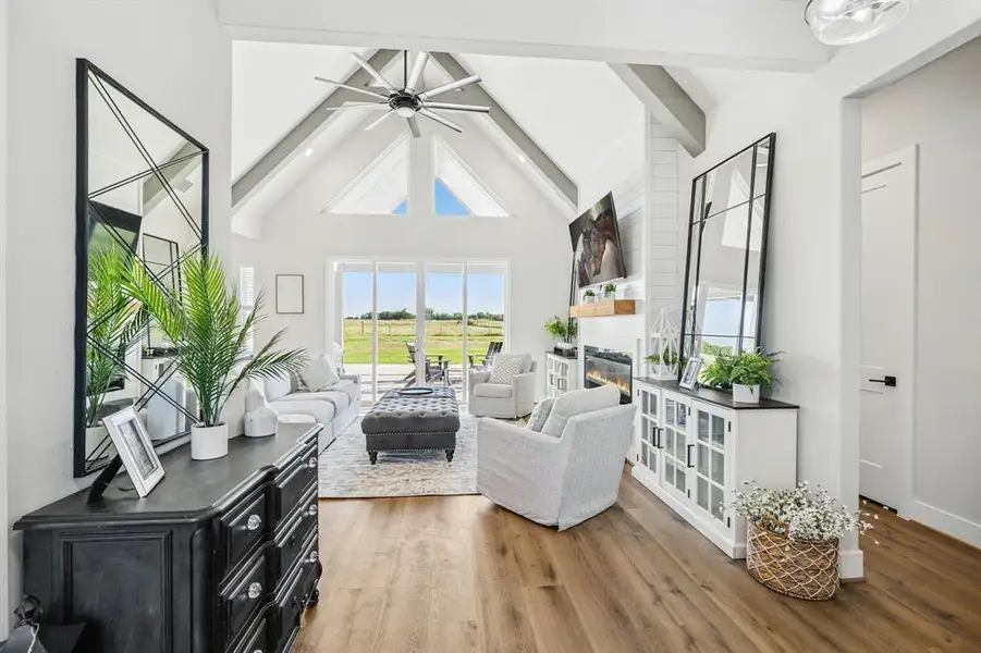 Furnished interior view inside a new home in , Leonard (Image 8).