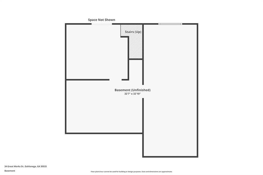 2D floor plan layout of this home in , Dahlonega, GA (Image 5).