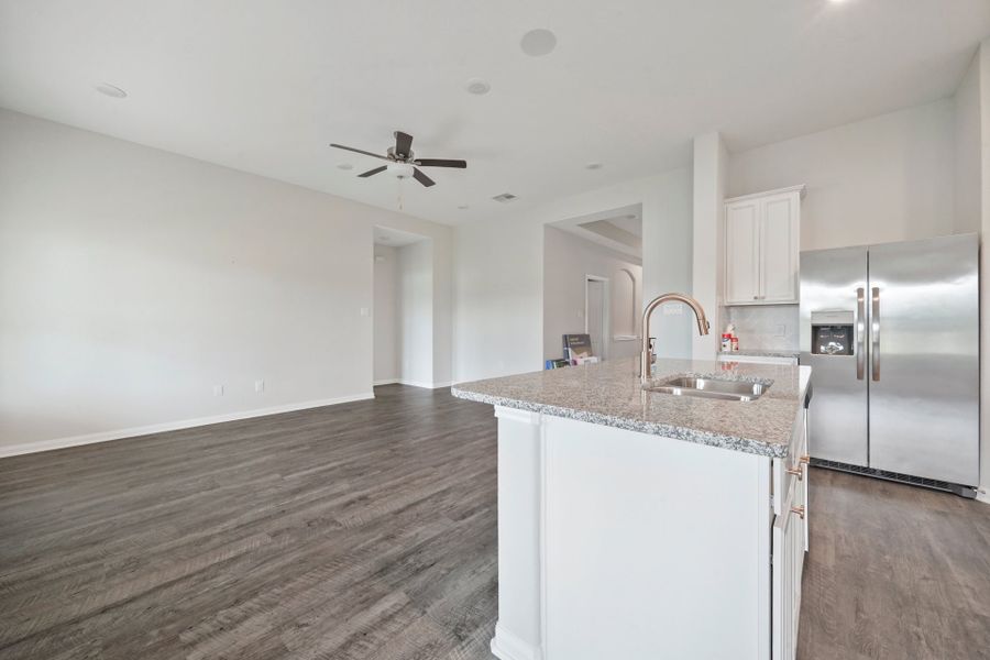 Bastrop Floorplan - Kitchen