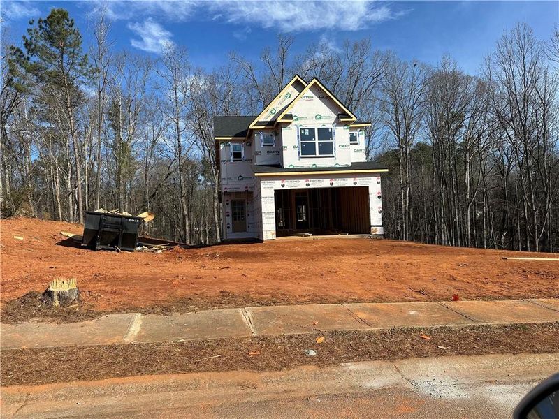 In-progress construction of a new home in , Braselton, GA (Image 11).
