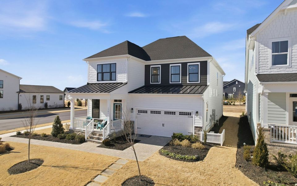 Representative exterior photo of a completed home built from the Sterling by Brookfield Residential in Wendell Falls, Wendell, NC (Image 19).
