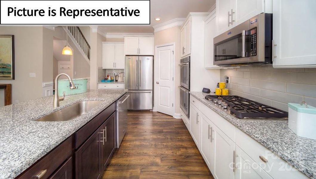 Furnished interior view inside a new home in Sylvan Creek, Denver (Image 5).