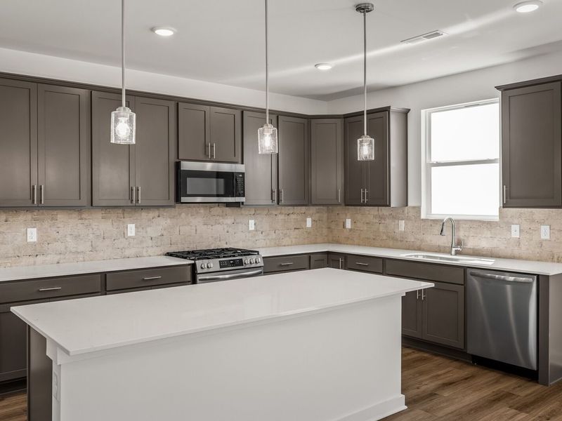 Furnished interior view inside a new home in Calista Farms, White House (Image 5).