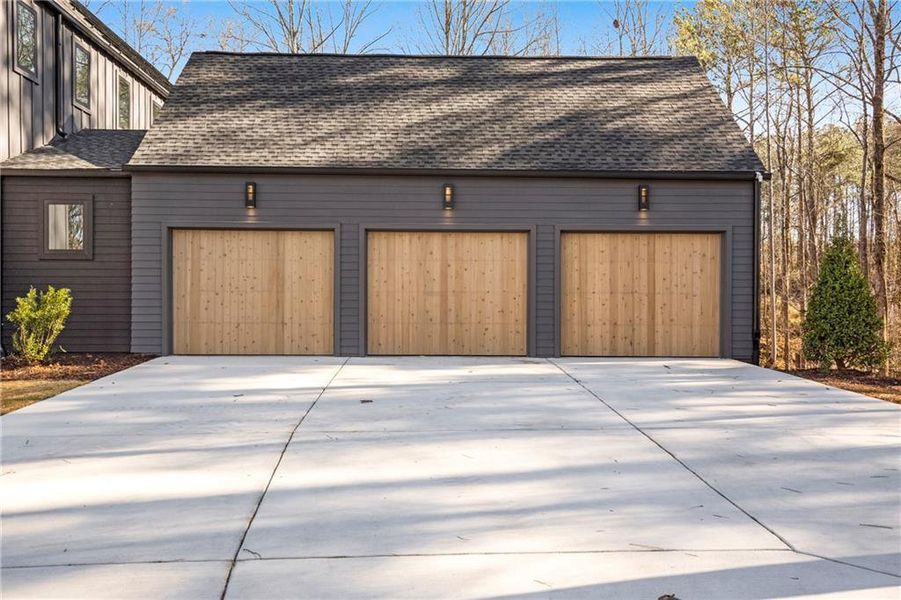 Front exterior of a new home in Aster, Roswell, GA, highlighting curb appeal (Image 25).