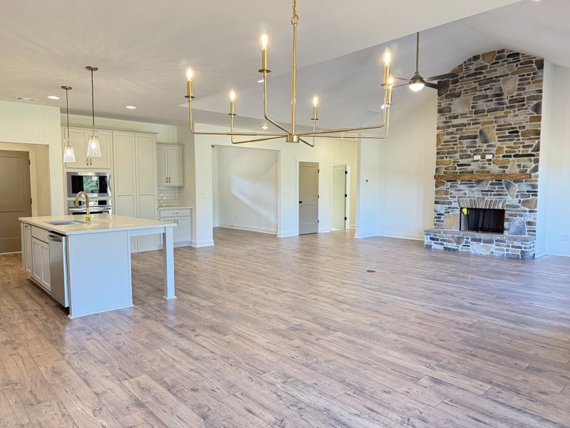 Spacious, unfurnished interior of a new home in The Reserve at Reidsboro, Williamson (Image 34).