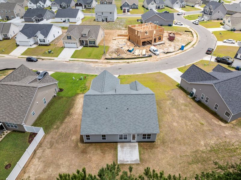 Representative exterior photo of a completed home built from the Westbrook by Bill Clark Homes in Davenport Farms, Winterville, NC (Image 31). Representative exterior photo of a completed home built from the Westbrook by Bill Clark Homes in Davenport Farms, Winterville, NC (Image 31).