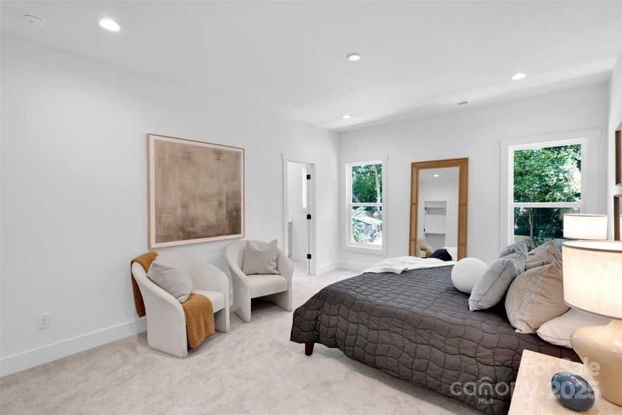 Furnished interior view inside a new home in , Charlotte (Image 13).