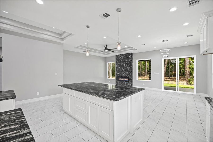 Furnished interior view inside a new home in , Splendora (Image 9).