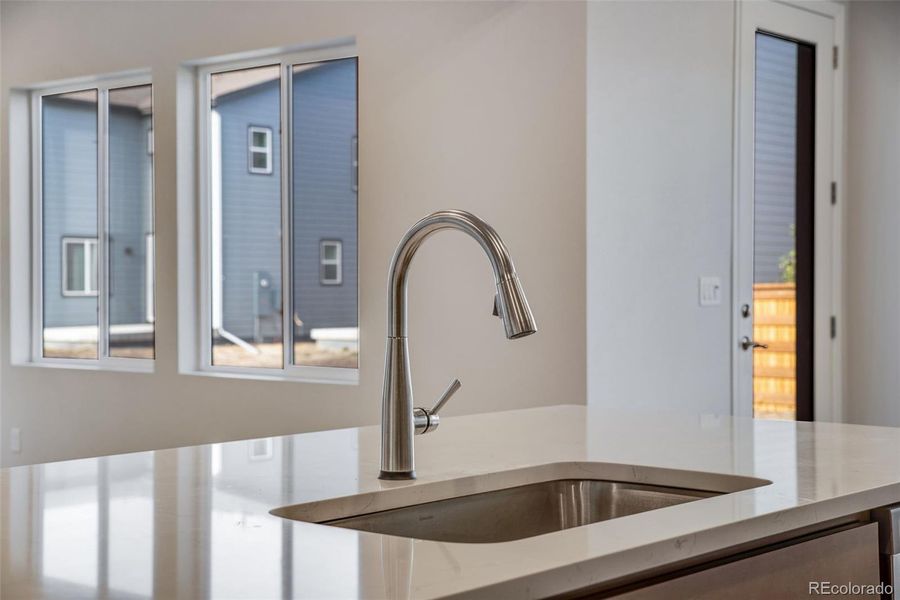 Close-up of interior finishes inside a home in Medley at Reunion Ridge, Commerce City (Image 20).