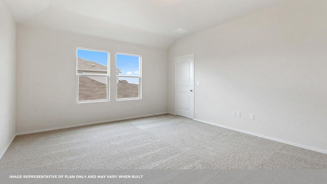 Spacious, unfurnished interior of a new home in Carillon, Manor (Image 14).