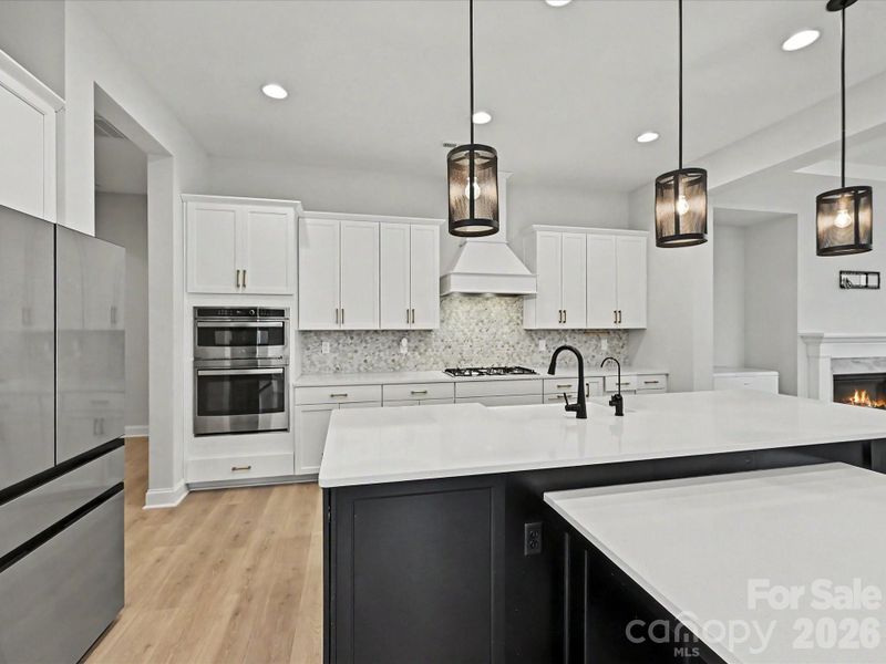 Furnished interior view inside a new home in , Mooresville (Image 7).
