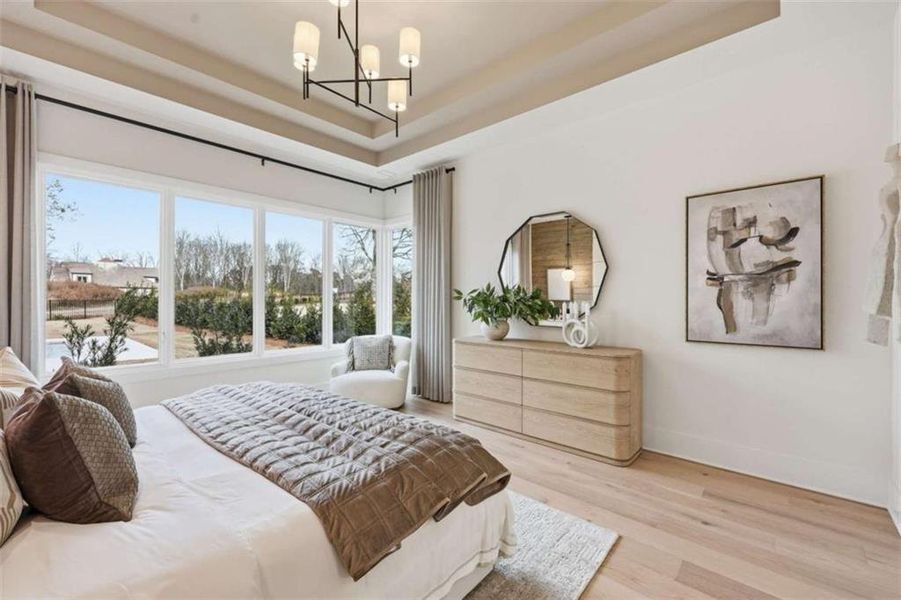 Furnished interior view inside a new home in , Gainesville (Image 24).