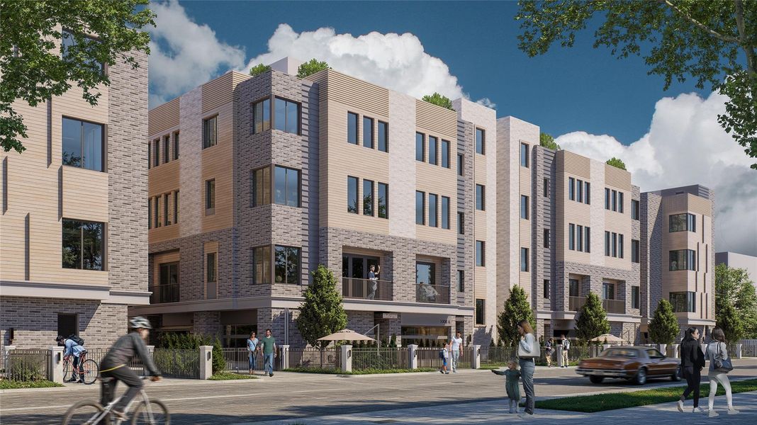 Condo located in Houston, TX showcasing its design and architecture (Image 3).