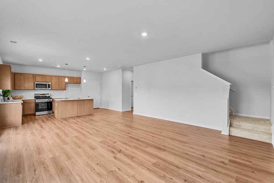 Spacious, unfurnished interior of a new home in Bell West, Kernersville (Image 21).