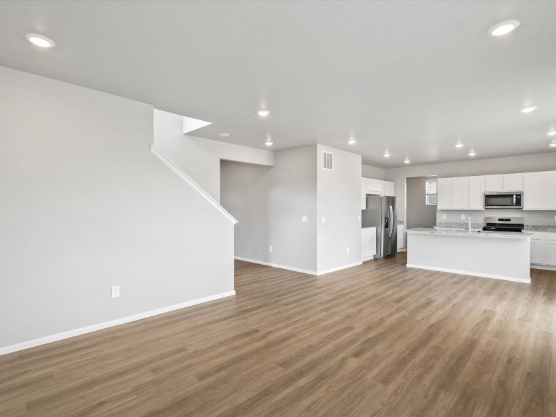 Spacious, unfurnished interior of a new home in Revere at Johnstown, Johnstown (Image 10).