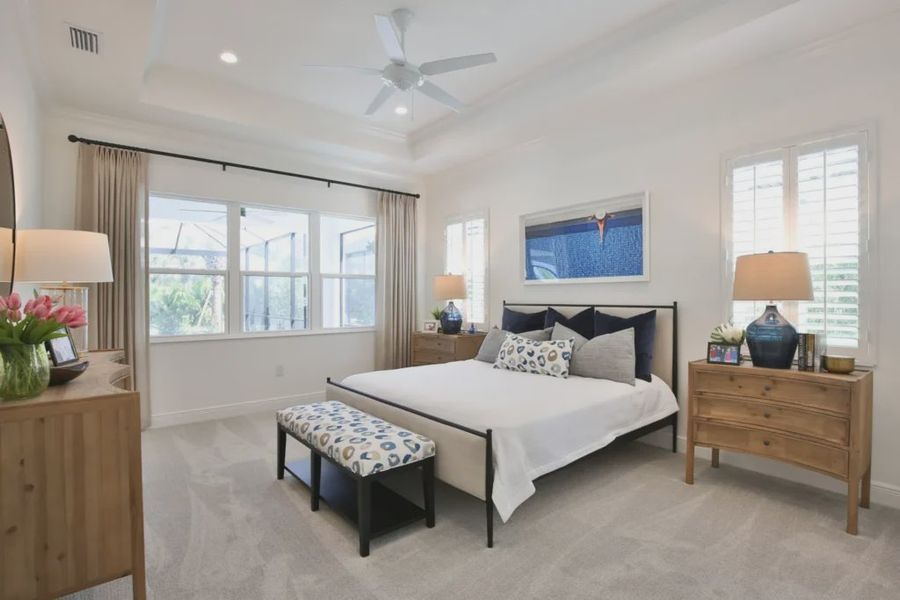 Representative furnished interior of a home built from the Captiva by Neal Communities in Grand Palm, Venice (Image 12). Representative furnished interior of a home built from the Captiva by Neal Communities in Grand Palm, Venice (Image 12).