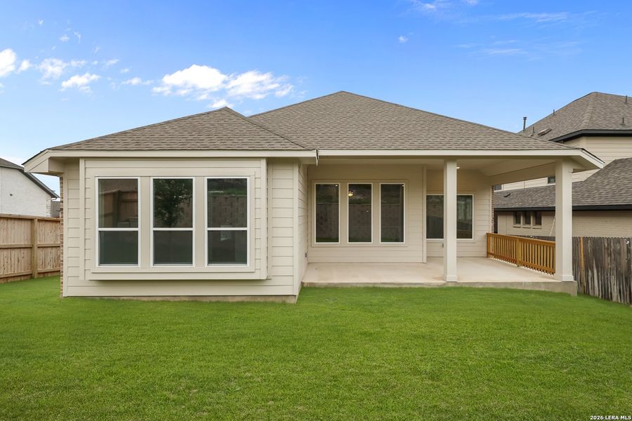 Exterior details and patio area of a home in Ladera, San Antonio (Image 4). Exterior details and patio area of a home in Ladera, San Antonio (Image 4).