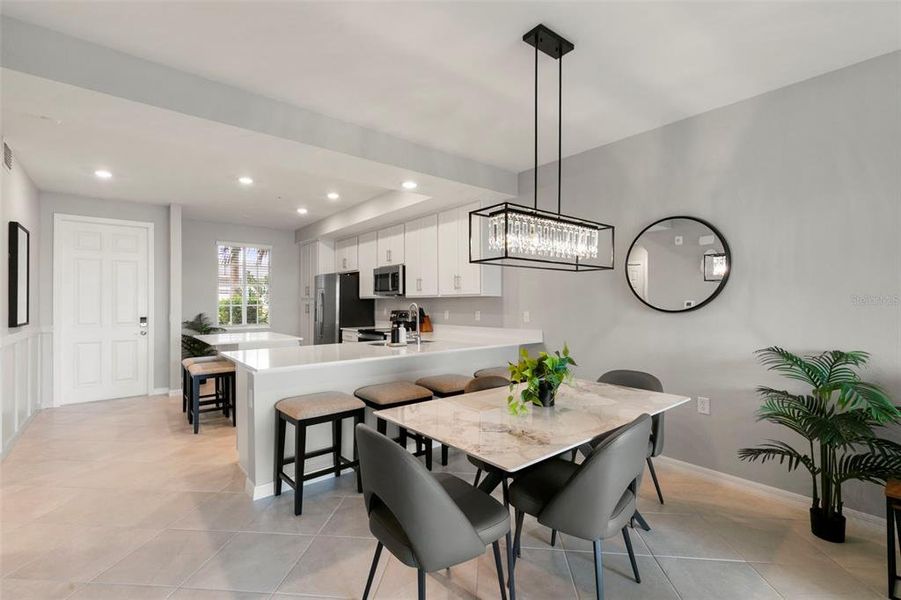 Furnished interior view inside a new home in , Punta Gorda (Image 6).