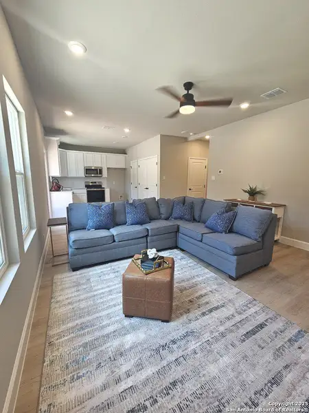 Furnished interior view inside a new home in , Canyon Lake (Image 8). Furnished interior view inside a new home in , Canyon Lake (Image 8).