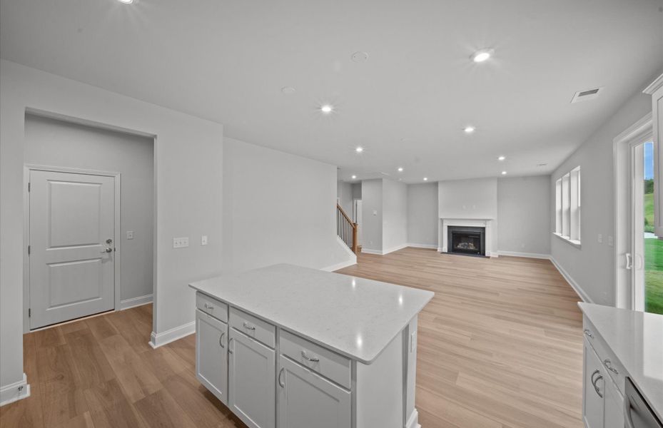 Furnished interior view inside a new home in Sweetwater Hills, Moore (Image 11).