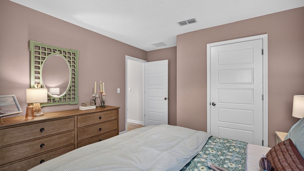 Furnished interior view inside a new home in Liberty Cove, Yulee (Image 20). Furnished interior view inside a new home in Liberty Cove, Yulee (Image 20).