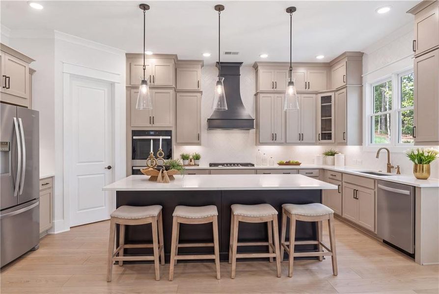 Furnished interior view inside a new home in Lanesborough, Marietta (Image 16).