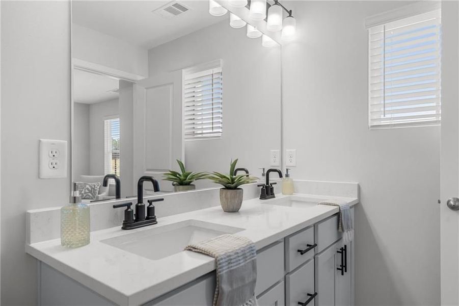 Furnished interior view inside a new home in Stegall Village, Emerson (Image 95).