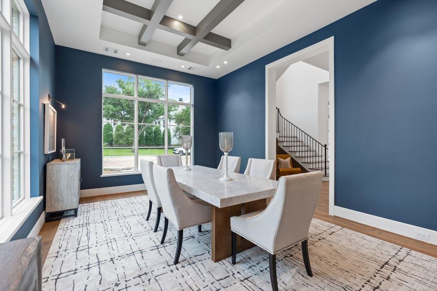 Furnished interior view inside a new home in , Houston (Image 5).