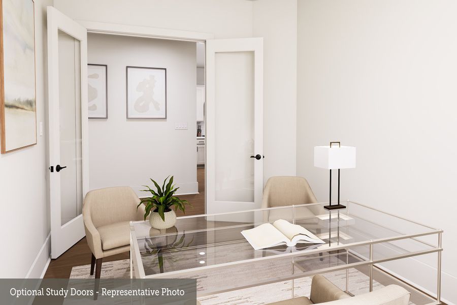 Optional Study Doors