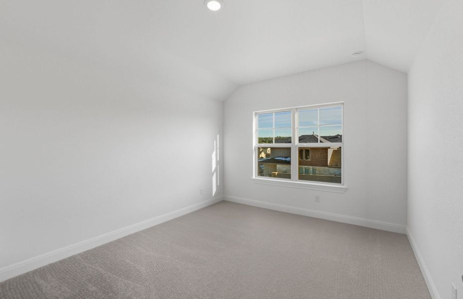 Spacious, unfurnished interior of a new home in Saddleback at Santa Rita Ranch, Liberty Hill (Image 45). Spacious, unfurnished interior of a new home in Saddleback at Santa Rita Ranch, Liberty Hill (Image 45).