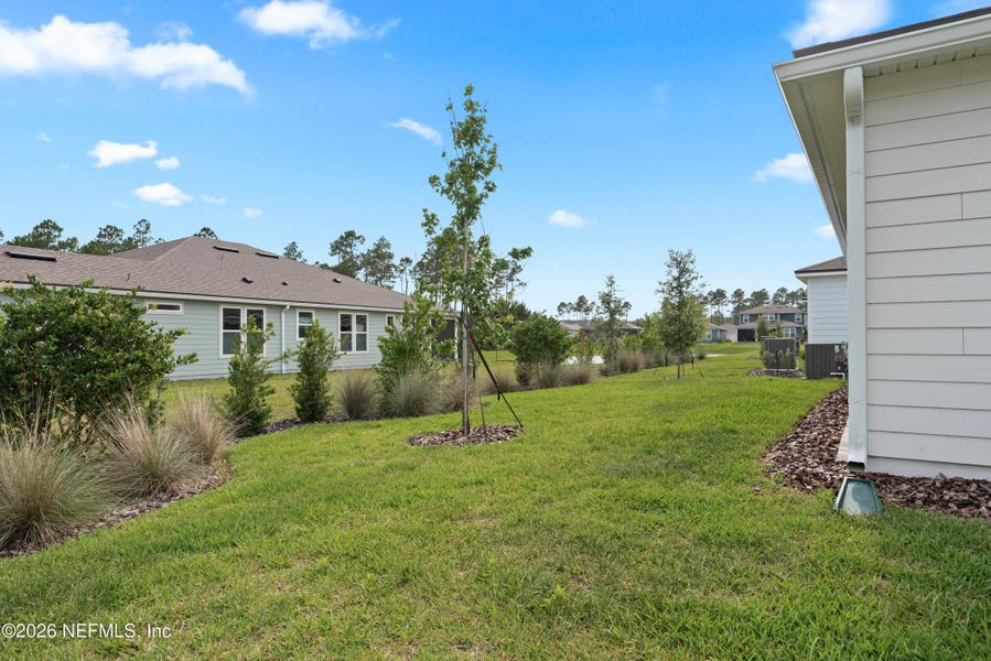Exterior details and patio area of a home in Del Webb Nocatee, Ponte Vedra (Image 4).