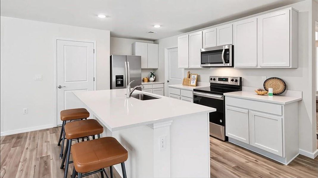 Furnished interior view inside a new home in Sherwood Manor, South Fulton (Image 5).