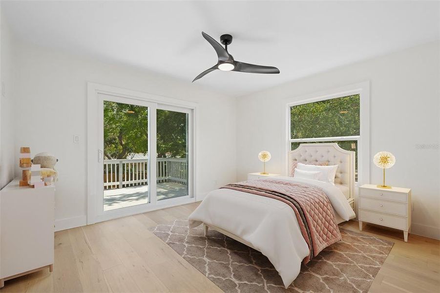 Furnished interior view inside a new home in , Sarasota (Image 16).