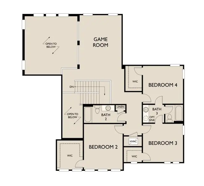 2D floor plan layout for the Superior by Ashton Woods in Northlake Estate, Winter Garden, FL (Image 3). 2D floor plan layout for the Superior by Ashton Woods in Northlake Estate, Winter Garden, FL (Image 3).