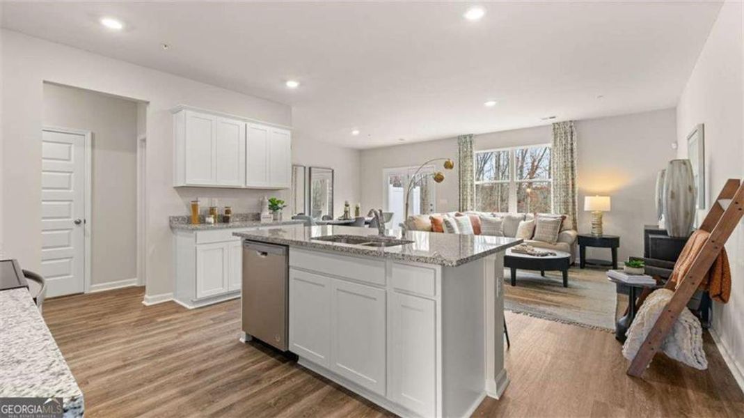 Furnished interior view inside a new home in Echo Glen, Stockbridge (Image 16). Furnished interior view inside a new home in Echo Glen, Stockbridge (Image 16).