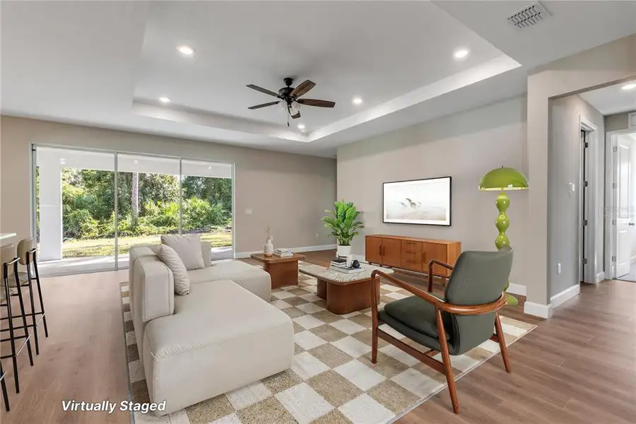 Furnished interior view inside a new home in , Palm Coast (Image 18).
