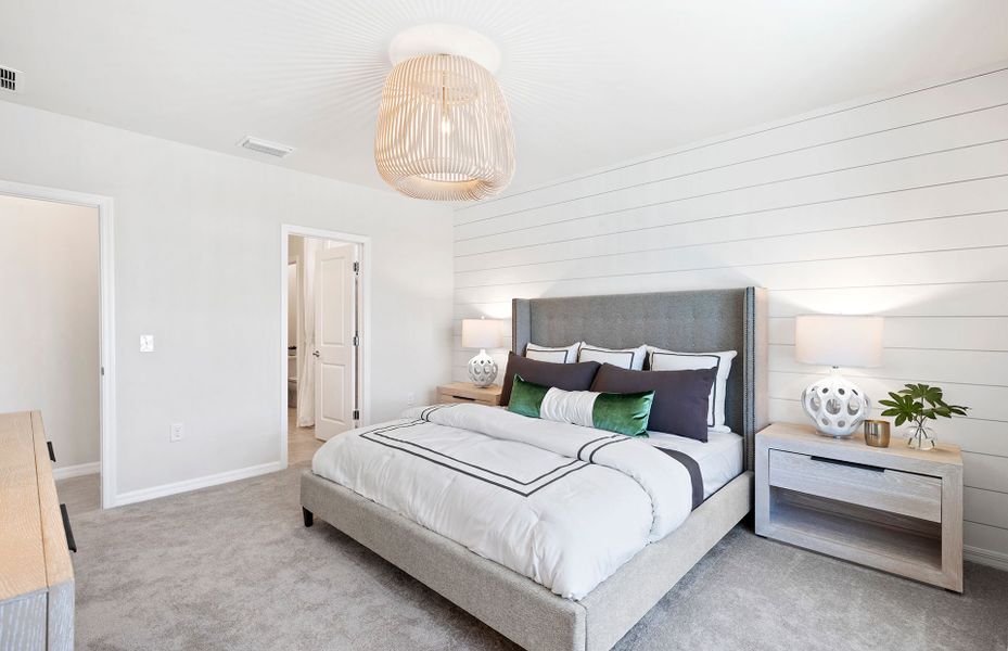 Furnished interior view inside a new home in Whispering Lakes, Lehigh Acres (Image 17).