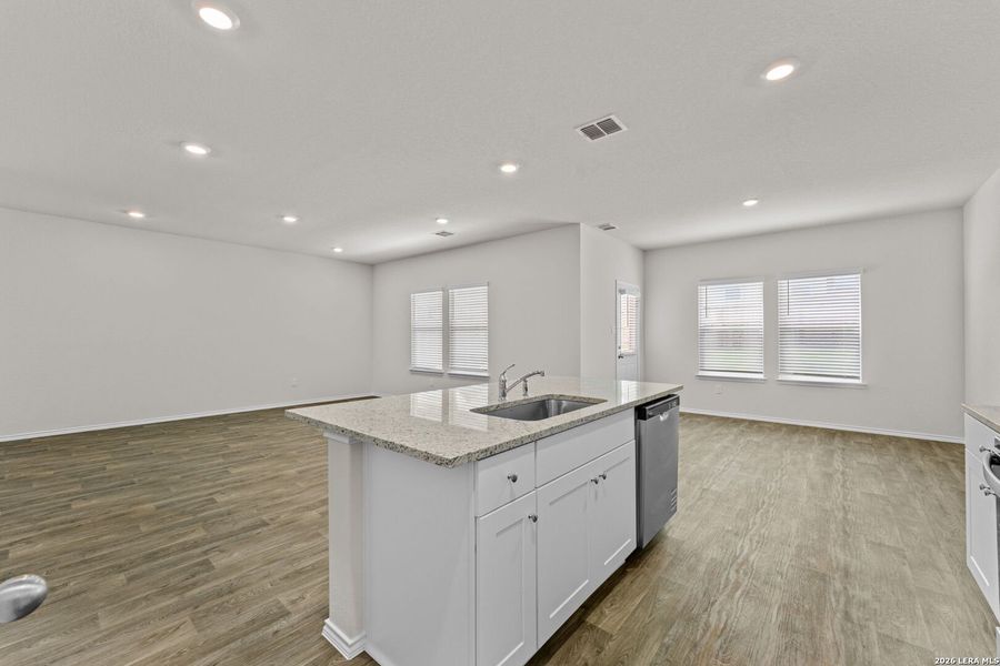 Furnished interior view inside a new home in Laurel Vistas, San Antonio (Image 7).
