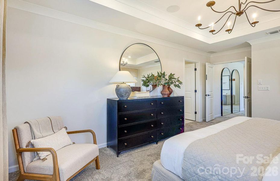 Furnished interior view inside a new home in Galloway Towns, Charlotte (Image 25).