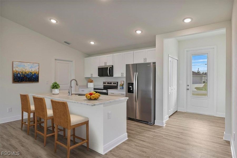 Furnished interior view inside a new home in Cape Coral, Cape Coral (Image 5).