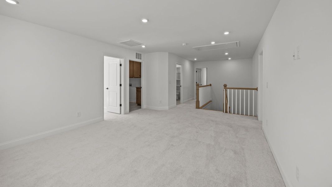 The Drayton Plan by DRB Homes in Farms at Bellingham, Mooresville NC -Loft
