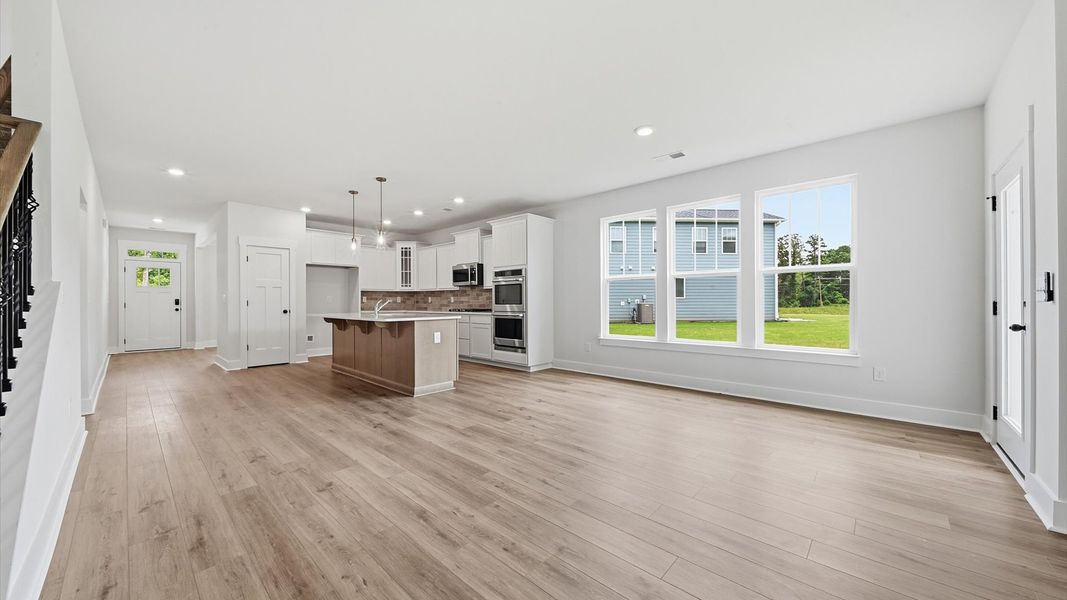 Furnished interior view inside a new home in Creeks at Midway, Anderson (Image 13).