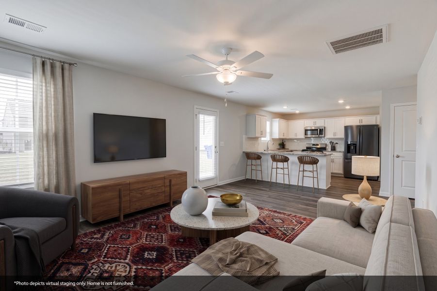 Furnished interior view inside a new home in Ellington, Elgin (Image 9).