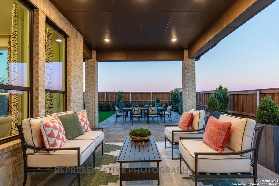 Furnished interior view inside a new home in The Ranches at Creekside, Boerne (Image 29). Furnished interior view inside a new home in The Ranches at Creekside, Boerne (Image 29).