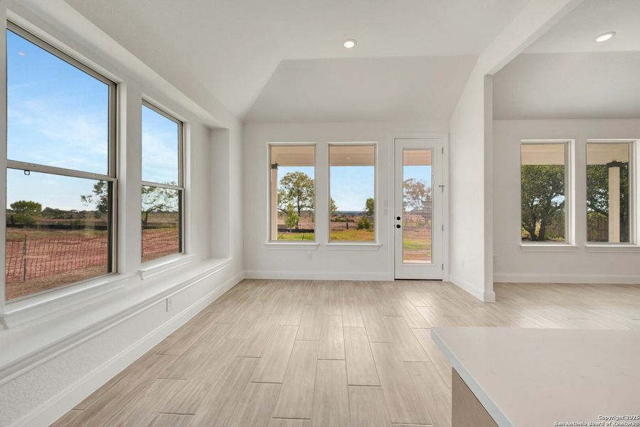 Spacious, unfurnished interior of a new home in Preserve at Annabelle Ranch, San Antonio (Image 22). Spacious, unfurnished interior of a new home in Preserve at Annabelle Ranch, San Antonio (Image 22).